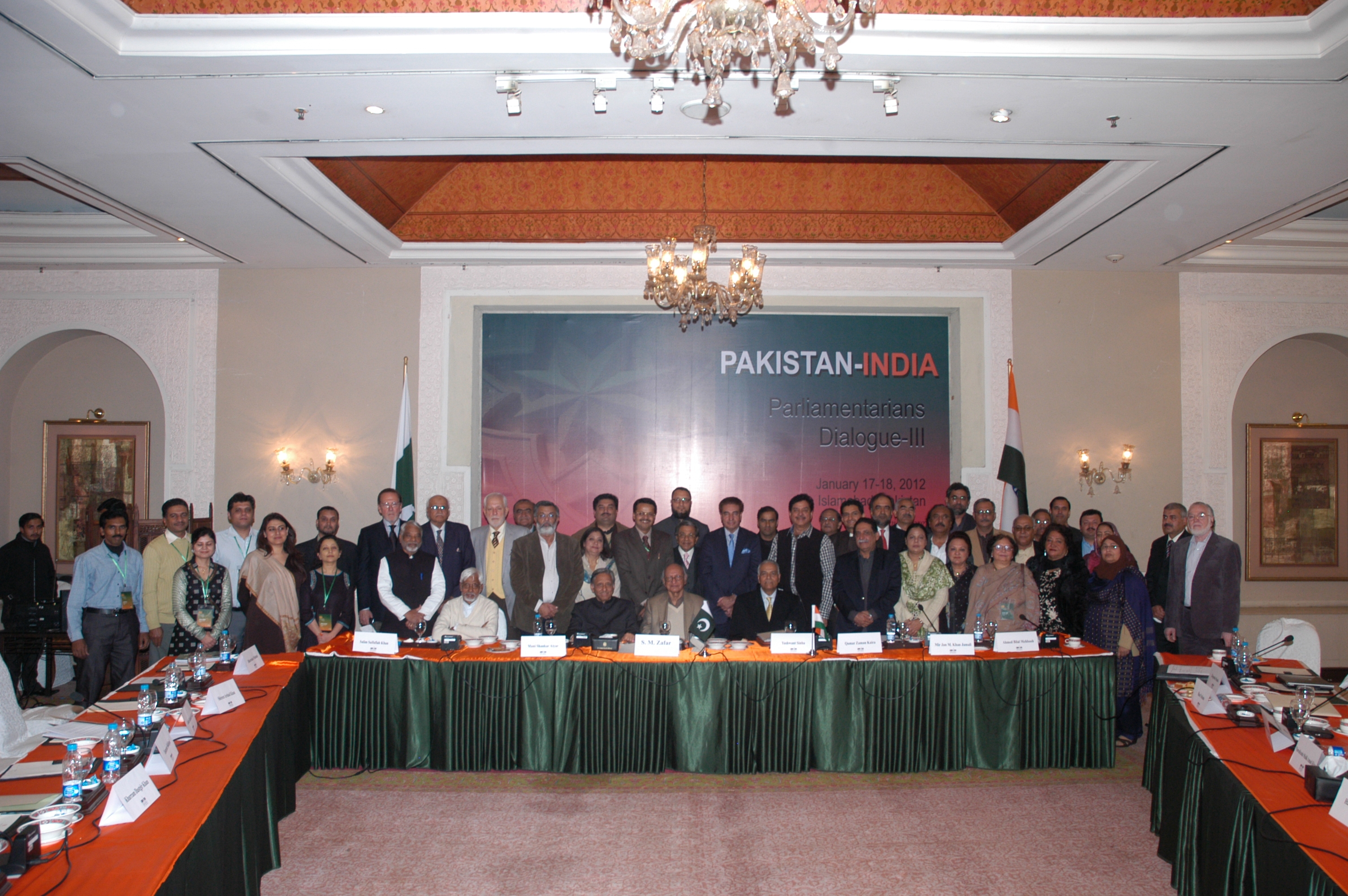 Pakistan-India Parliamentarians Dialogue, January 2012